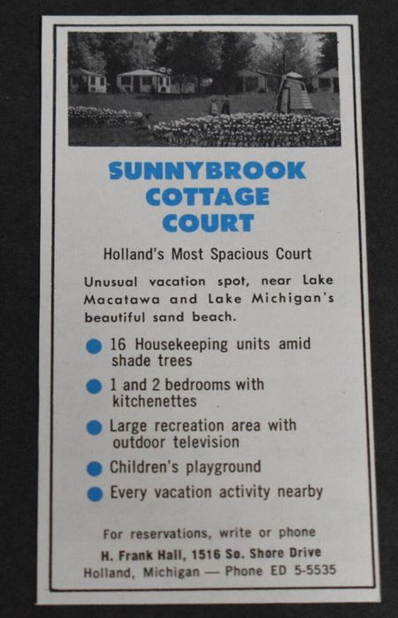 Sunnybrook Cottage Court - Flyer Or Ad